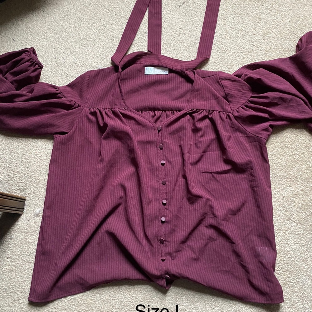 Time and Tru Blouse (L)